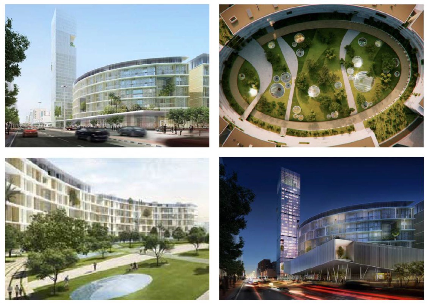 Doha Oasis development concept montage